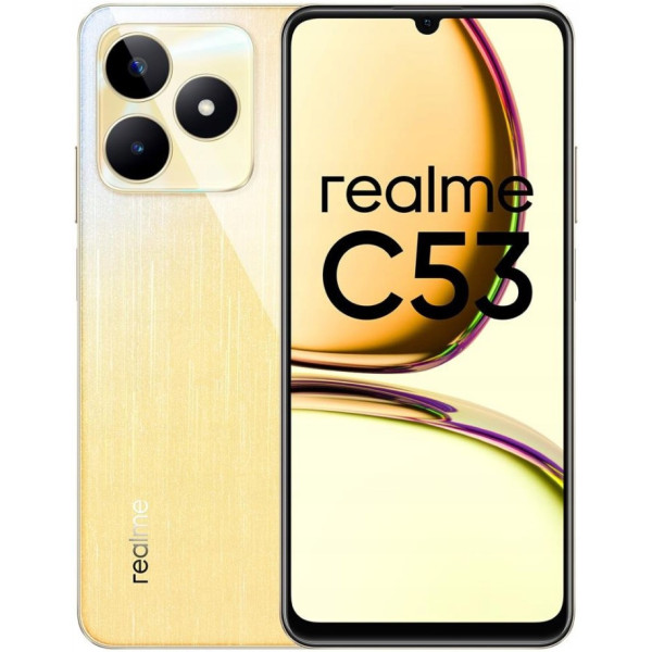 Заказать СМАРТФОНЫ Realme C53 6/128GB Feather Gold Гарантия 1 Год