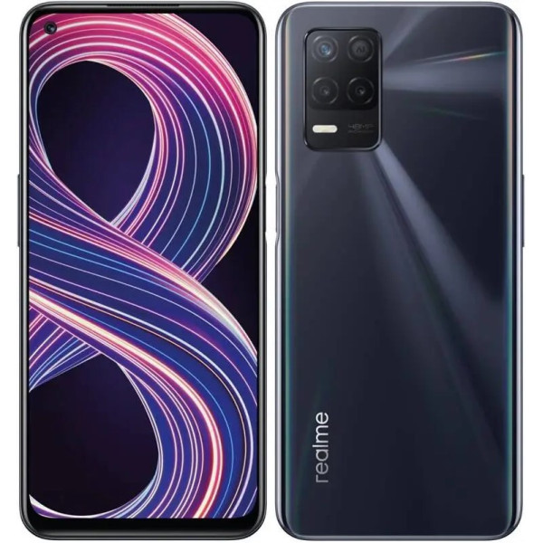 Заказать СМАРТФОНЫ Realme 8 5G 4/128GB Global NFC Black Гарантия 1 Год