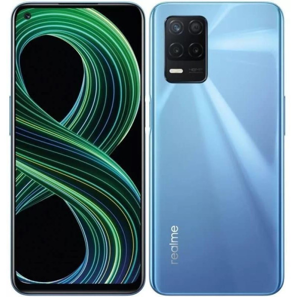 Заказать СМАРТФОНЫ Realme 8 5G 4/128GB Global NFC Blue Гарантия 1 Год