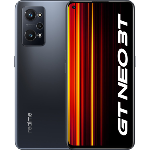 Замовити СМАРТФОНИ Realme GT Neo 3T 8/128GB Black Гарантія 1 Рік