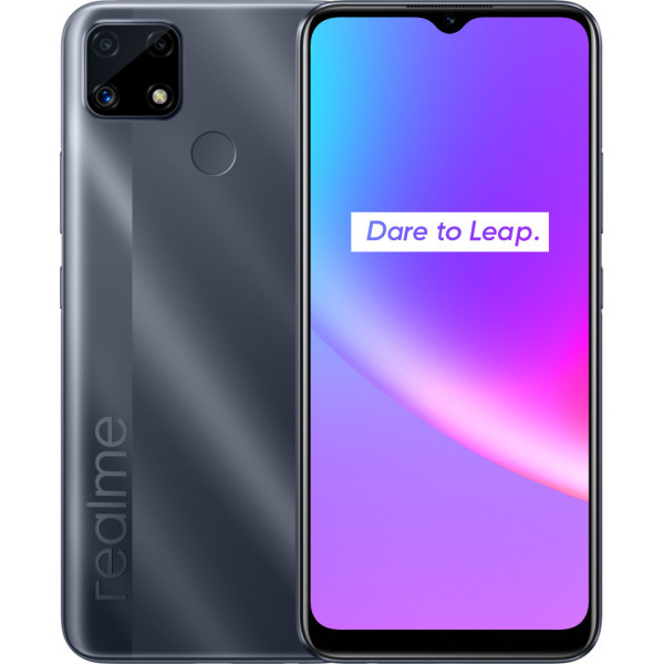 Замовити СМАРТФОНИ Realme C25s Водянисті Grey 4/64GB Гарантія 1 Рік