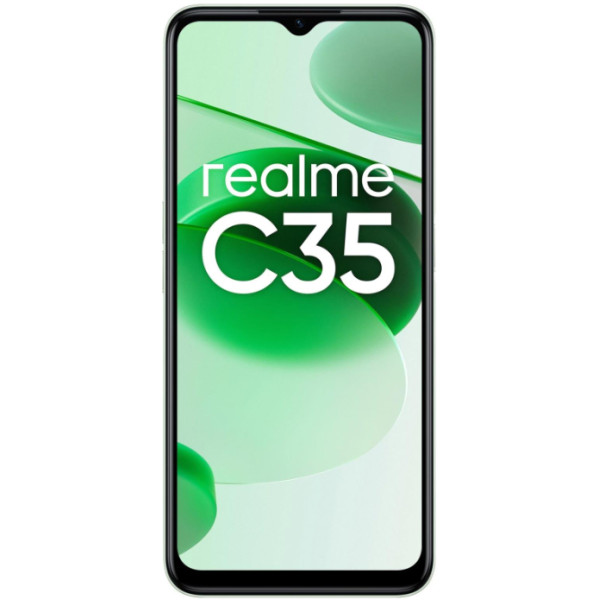Замовити СМАРТФОНИ Realme C35 4/64GB Green Гарантія 1 рік