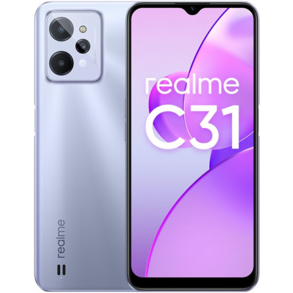 Замовити СМАРТФОНИ Realme C31 4/64GB Light Silver Гарнантія 1 Рік