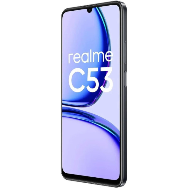 Замовити СМАРТФОНИ Realme C53 6/128GB Feather Black Гарантія 1 Рік
