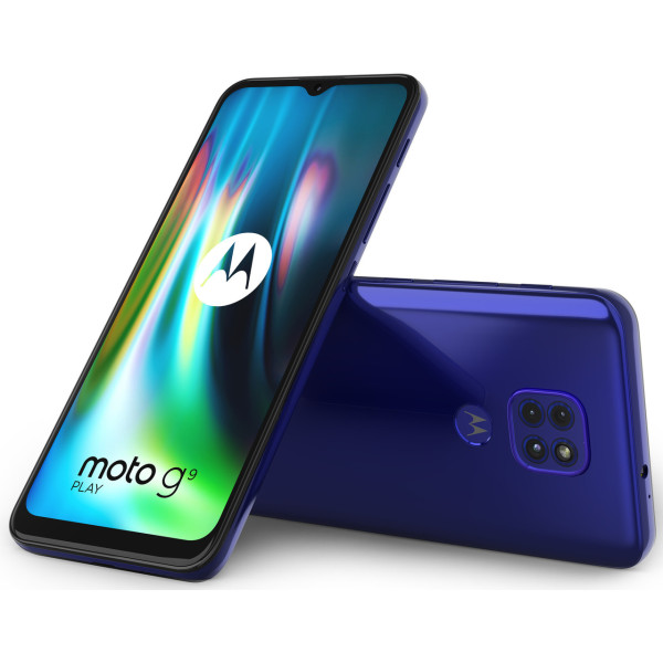 Заказать СМАРТФОНЫ Motorola G9 Play 4/64 GB Sapphire Blue Гарантия 1 Год