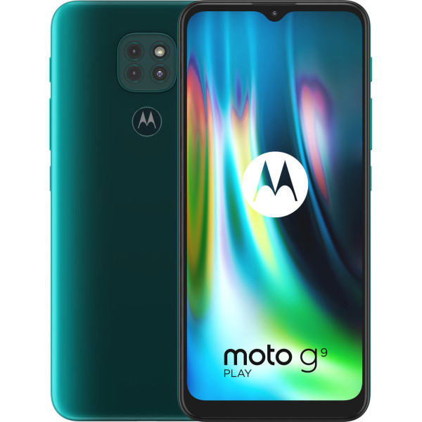 Заказать СМАРТФОНЫ Motorola G9 Play 4/64 GB Forest Green Гарантия 1 Год