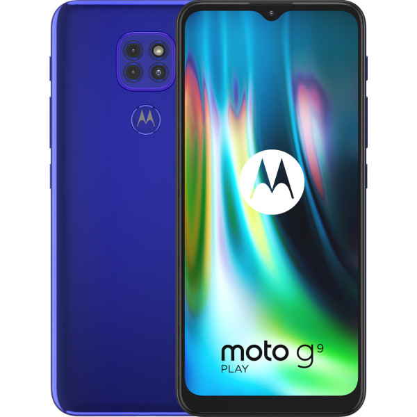 Заказать СМАРТФОНЫ Motorola G9 Play 4/64 GB Sapphire Blue Гарантия 1 Год