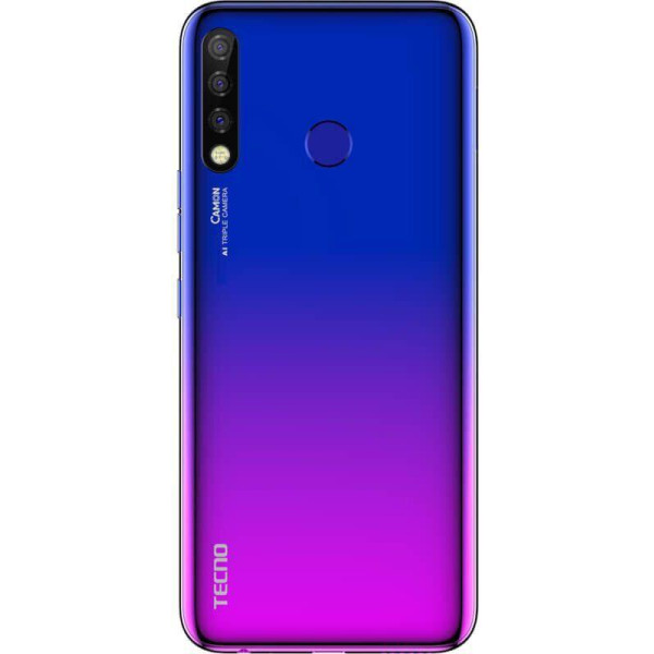 Заказать СМАРТФОНЫ Tecno Camon12 (CC7) 4/64Gb Dawn Blue UA-UCRF - Официальный / Гарантия 1 год