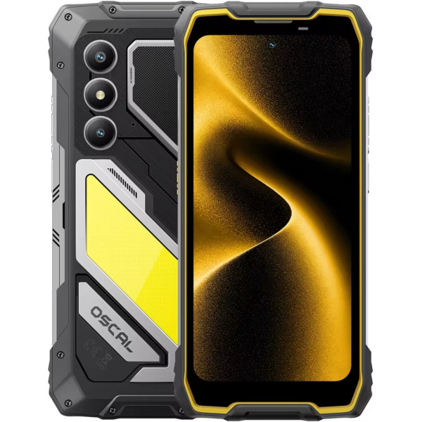Замовити СМАРТФОНИ Blackview OSCAL PILOT 5 5G 8/256GB Black-Yellow Гарантія 1 Рік