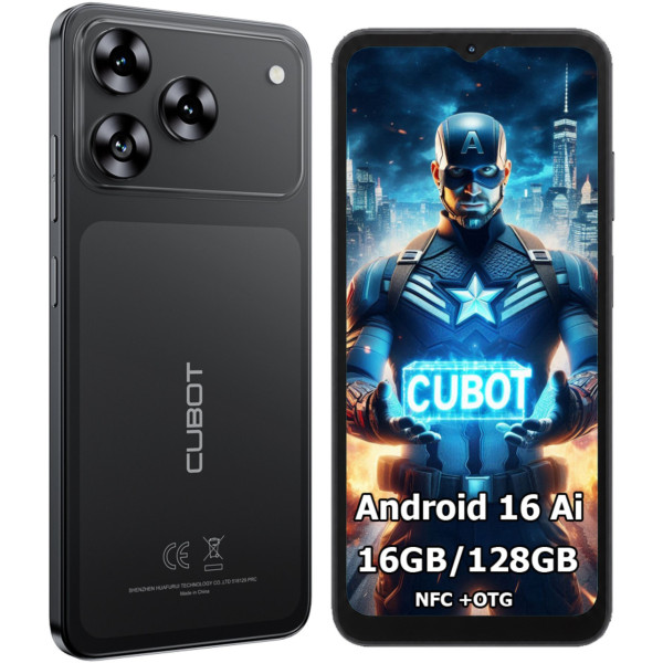 Заказать СМАРТФОНЫ Cubot A50 6/128GB NFC Black Гарантия 1 Год
