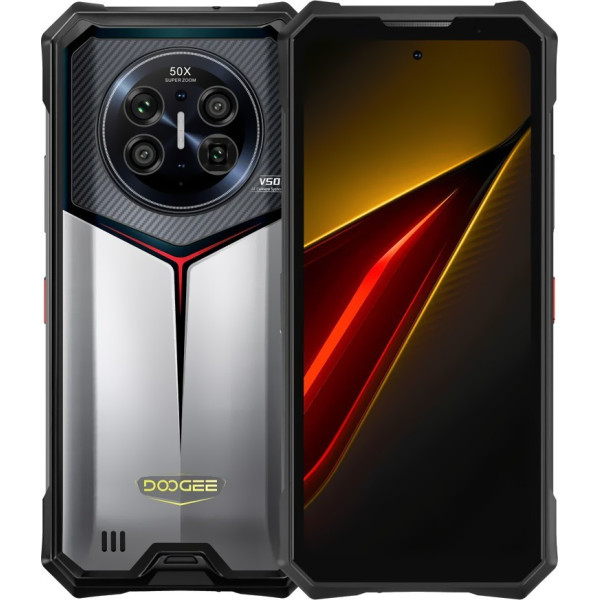 Заказать СМАРТФОНЫ DOOGEE V50 5G 16/512GB Night Vision Arctic Silver Гарантія 1 Рік
