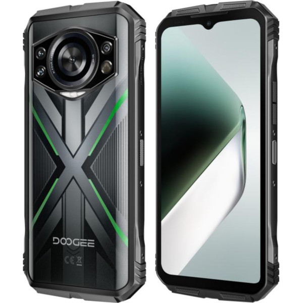 Замовити СМАРТФОНИ DOOGEE S CYBER PRO 12/512GB Night Vision Emerald Green Гарантія 1 Рік