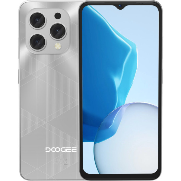 Замовити СМАРТФОНИ DOOGEE N55 PLUS 8/128GB Lightweave Silver Гарантія 1 рік