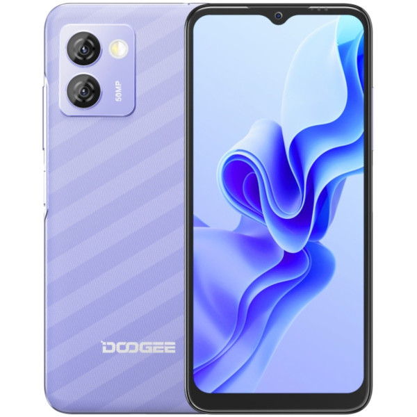 Замовити СМАРТФОНИ DOOGEE N50 PRO 8/256GB Lavender Purple Гарантія 1 Рік