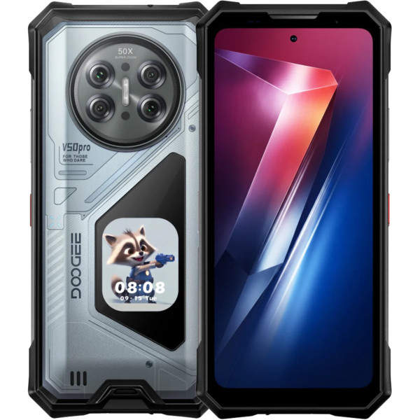Заказать СМАРТФОНЫ DOOGEE V50 PRO 5G 16/1024GB Night Vision Gunmetal Gray Гарантія 1 Рік