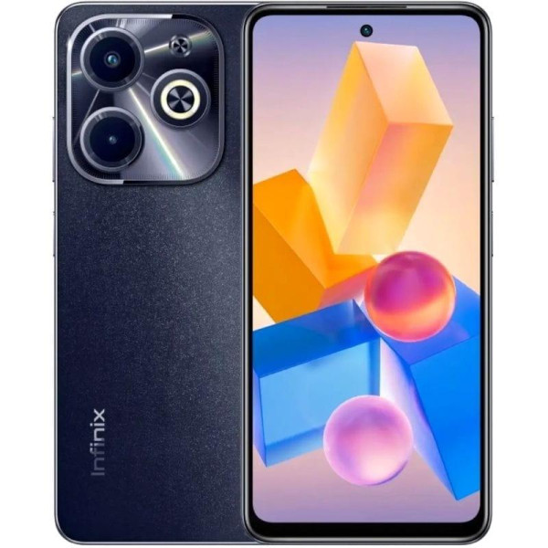 Замовити СМАРТФОНИ Infinix HOT 40i (X6528B) 8/256Gb NFC Starlit Black Гарантія 1 Рік