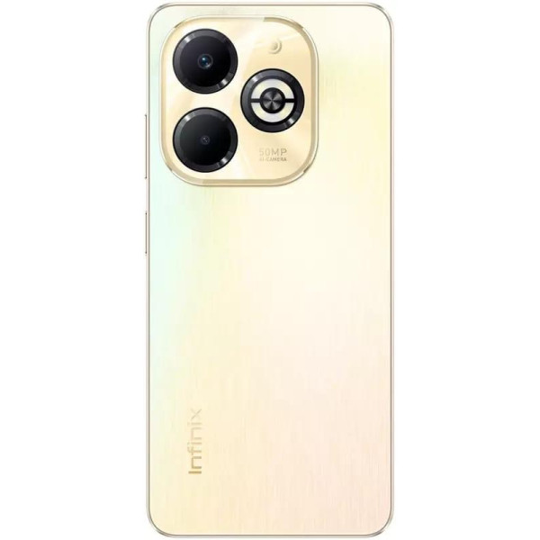 Замовити СМАРТФОНИ Infinix Smart 8 Plus (X6526) 4/128GB Shinny Gold Гарантія 1 Рік