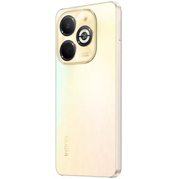 Замовити СМАРТФОНИ Infinix Smart 8 Plus (X6526) 4/128GB Shinny Gold Гарантія 1 Рік