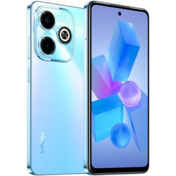 Замовити СМАРТФОНИ Infinix HOT 40i (X6528B) 4/128Gb NFC Palm Blue Гарантія 1 Рік