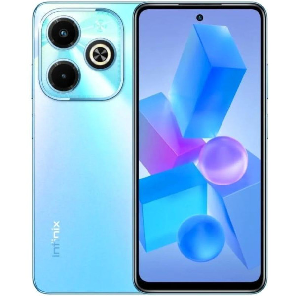 Замовити СМАРТФОНИ Infinix HOT 40i (X6528B) 4/128Gb NFC Palm Blue Гарантія 1 Рік