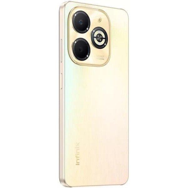 Замовити СМАРТФОНИ Infinix Smart 8 Plus (X6526) 4/128GB Shinny Gold Гарантія 1 Рік
