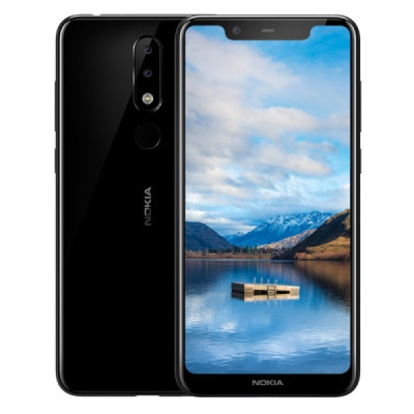 Заказать СМАРТФОНЫ Nokia X5 TA-1109 3/32Gb Black Гарантия 1 Год