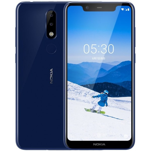 Заказать СМАРТФОНЫ Nokia X5 TA-1109 3/32Gb Blue Гарантия 1 Год