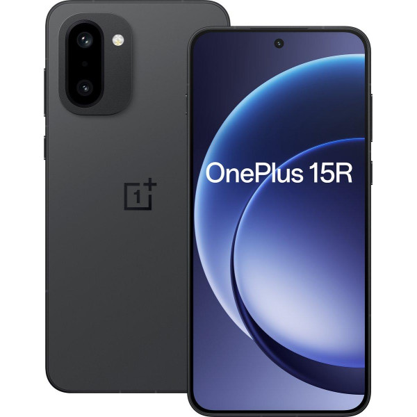 Замовити СМАРТФОНИ OnePlus 15R 5G 12/256GB NFC Charcoal Black (Global Version CPH2769) Гарантія 1 рік