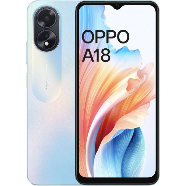 Замовити СМАРТФОНИ OPPO A18 4/128GB Glowing Blue (CPH2591) Гарантія 1 рік