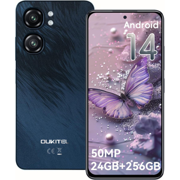 Замовити СМАРТФОНИ OUKITEL C58 Pro 6/256GB Black Гарантія 1 Рік