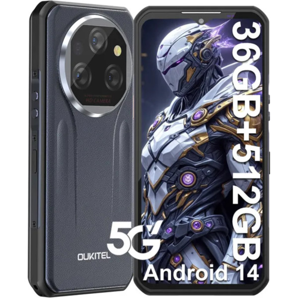Замовити СМАРТФОНИ Oukitel WP39 Pro 5G 12/512GB Grey Гарантія 1 Рік