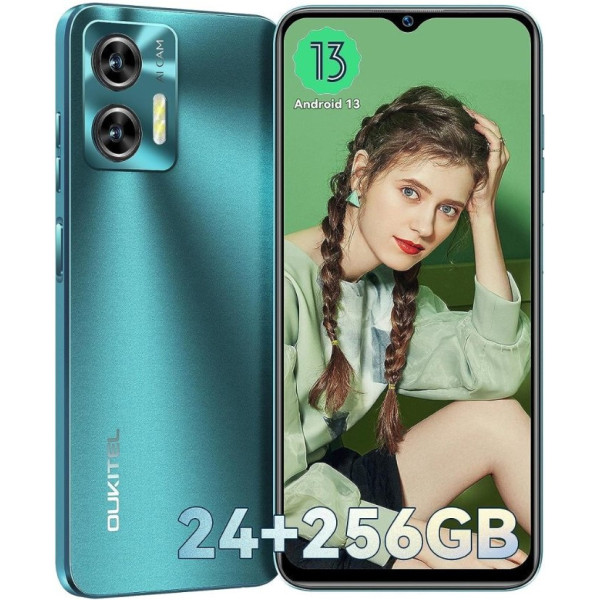 Замовити СМАРТФОНИ OUKITEL C35 12/256GB Green Гарантія 1 Рік