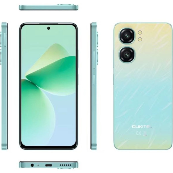 Замовити СМАРТФОНИ OUKITEL C58 Pro 6/256GB Green Гарантія 1 Рік