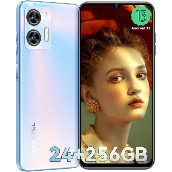 Замовити СМАРТФОНИ OUKITEL C35 12/256GB Light Blue Гарантія 1 Рік