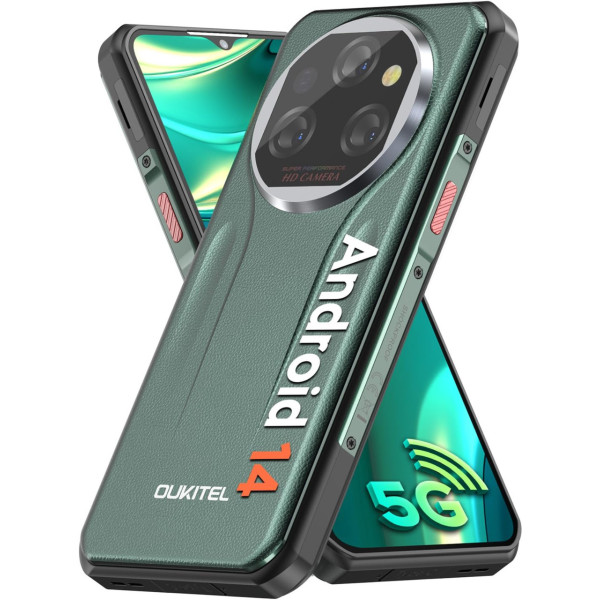 Заказать СМАРТФОНЫ Oukitel WP39 Pro 5G 12/512GB Green Гарантия 1 Год