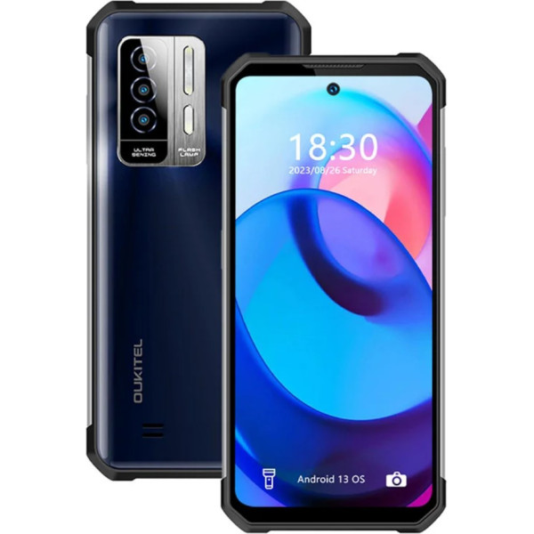 Заказать СМАРТФОНЫ OUKITEL WP27 12/256GB Night Vision Camera Black-Blue Гарантия 1 год
