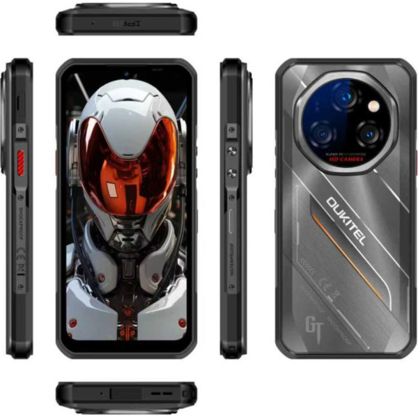 Замовити СМАРТФОНИ OUKITEL WP62 5G 16/512GB Black Гарантія 1 Рік