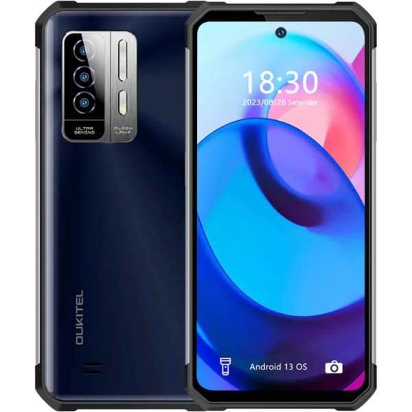 Заказать СМАРТФОНЫ OUKITEL WP27 12/256GB Night Vision Camera Black-Blue Гарантия 1 год