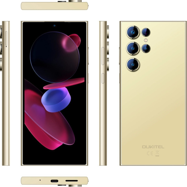 Заказать СМАРТФОНЫ Oukitel C61 Pro 8/256GB Gold Гарантія 1 Рік