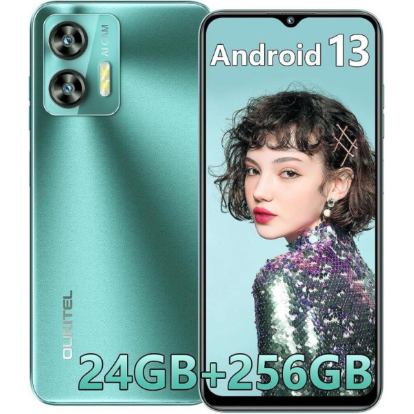 Замовити СМАРТФОНИ OUKITEL C35 12/256GB Green Гарантія 1 Рік