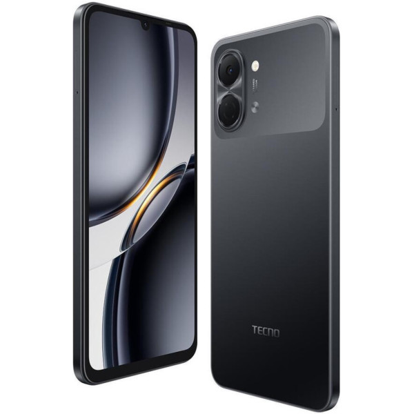 Замовити СМАРТФОНИ Tecno SPARK Go 3 (KN3) 4/64GB Ink Black Гарантія 1 Рік