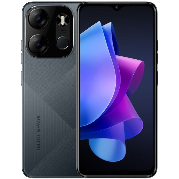 Замовити СМАРТФОНИ Tecno Spark Go 2023 (BF7n) 3/64GB Endless Black Гарантія 1 рік