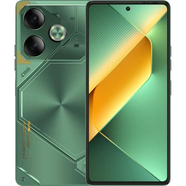Заказать СМАРТФОНЫ Tecno POVA 6 (LI7) 12/256GB Comet Green Гарантия 1 Год