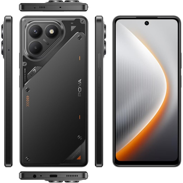 Заказать СМАРТФОНЫ Tecno POVA 7 Neo (LJ6) 8/256GB Geek Black Гарантия 1 Год
