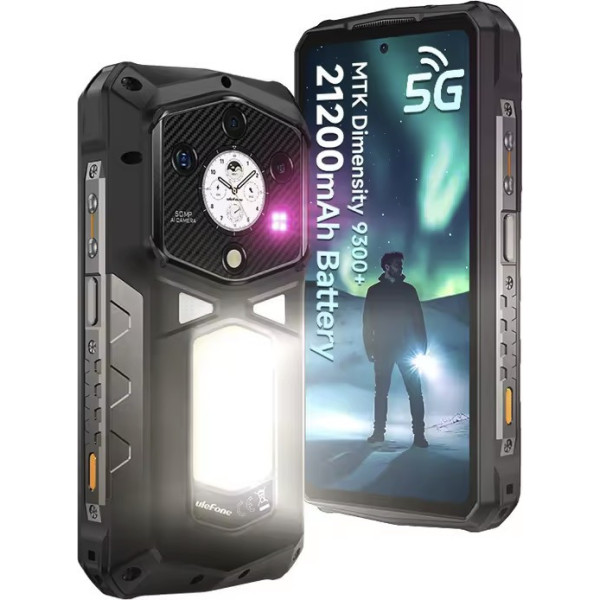 Замовити СМАРТФОНИ ULEFONE Armor 29 Ultra 5G 16/1024GB Black Night Vision Гарантія 1 Рік