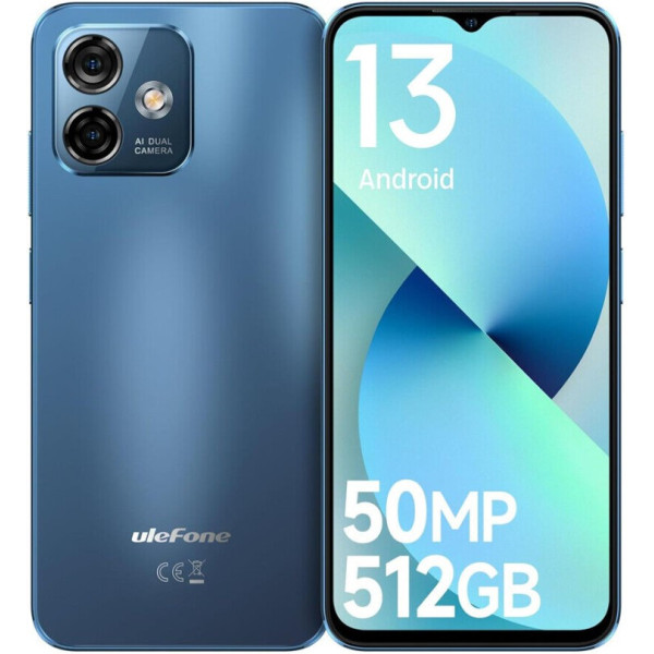 Замовити СМАРТФОНИ Ulefone Note 16 Pro 8/512GB Global Serenity Blue Гарантія 1 рік
