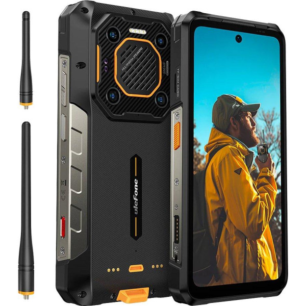 Заказать СМАРТФОНЫ ULEFONE Armor 26 Ultra WT 12/512GB Black-Orange РАЦИЯ + NIGHT VISION Гарантия 1 Год