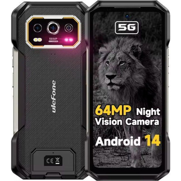 Замовити СМАРТФОНИ ULEFONE Armor 27 Pro 5G 12/256GB Black Night Vision Гарантія 1 Рік
