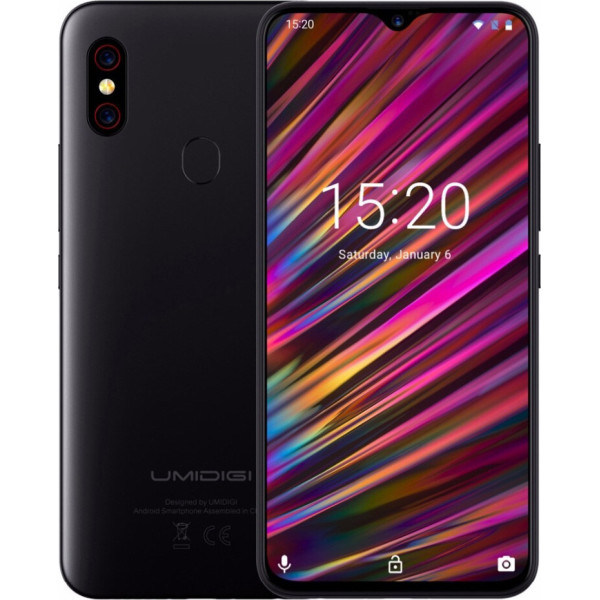 Заказать СМАРТФОНЫ Umidigi F1 4/128Gb Black Гарантия 1 Год