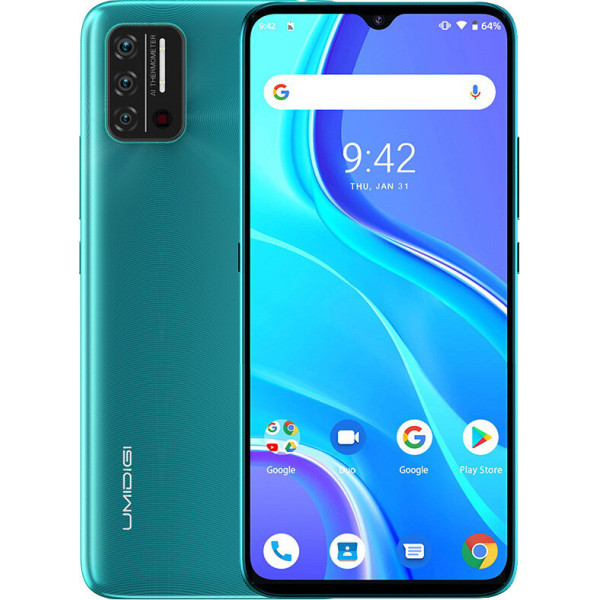 Заказать СМАРТФОНЫ Umidigi A7S 2/32Gb Green Гарантия 1 Год